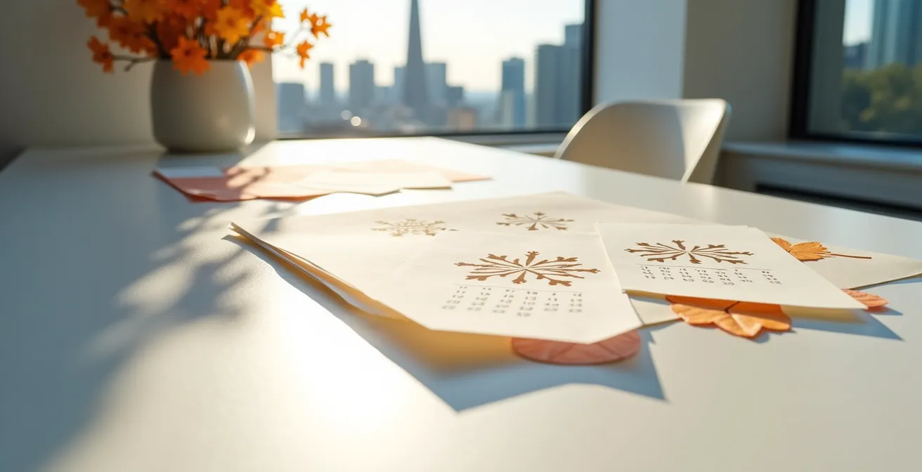 Calendar pages with Toronto skyline showing seasonal hotel pricing trends